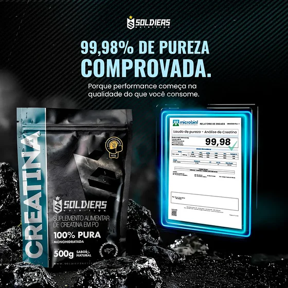 Foto 3 de Creatina 1kg Suplemento Monohidratada em pó 100%…