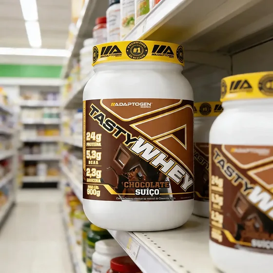 Foto 4 de Suplemento Tasty Whey 3w Gourmet Whey Protein…