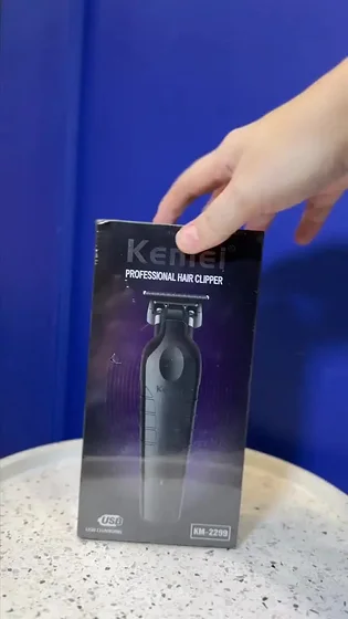 Foto 2 de Máquina de Cortar Cabelo Kemei KM-2299 Sem Fio…