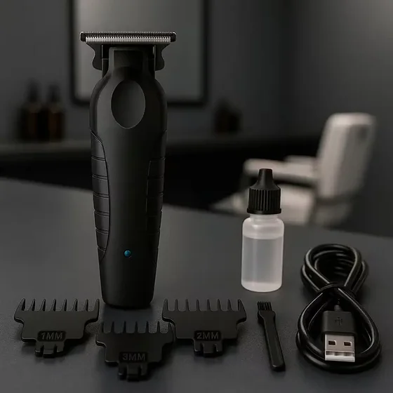 Foto 3 de Máquina de Cortar Cabelo Kemei KM-2299 Sem Fio…