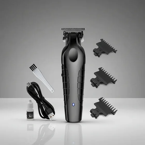 Foto 5 de Máquina de Cortar Cabelo Kemei KM-2299 Sem Fio…
