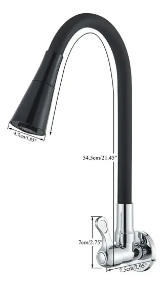 Foto 4 de Torneira Gourmet Luxo Gourmet Flexível Cozinha…