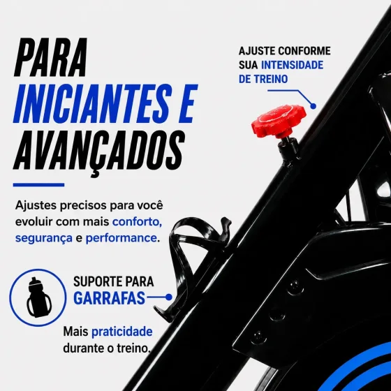 Foto 4 de Bicicleta Ergométrica Spinning Mopower Cycling…