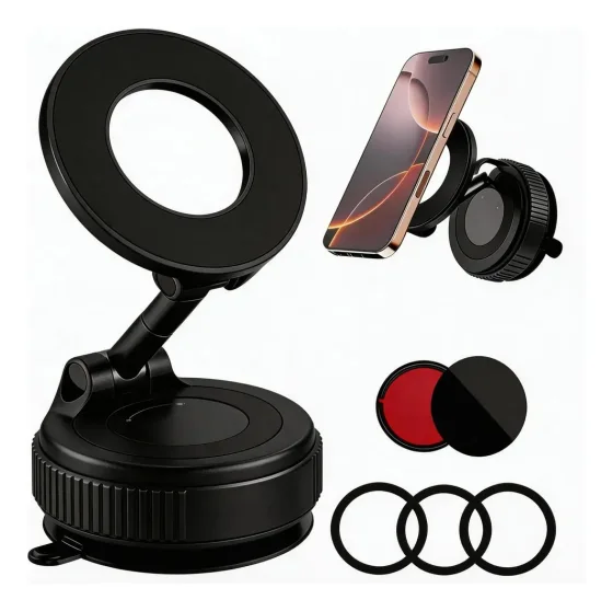 Foto 3 de Suporte Magnético Para Celular Universal Eletro…