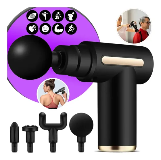 Foto 1 de Pistola Massageadora Muscular Profissional Space…