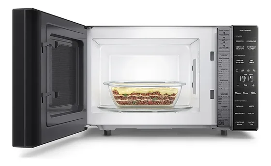 Foto 5 de Micro-ondas Electrolux Prata 23L Efficient ME23S…