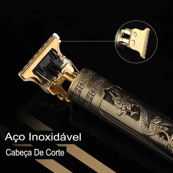 Foto 3 de Máquina De Cortar Cabelo E Aparador De Barba Dr…