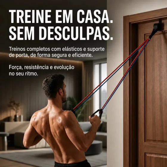 Foto 4 de Kit 18 Itens Esportivos Para Treino Em Casa…
