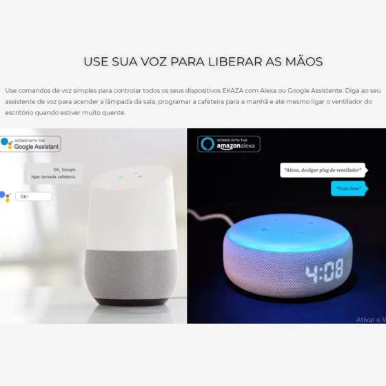 Foto 5 de Tomada Inteligente Smart Wifi Controle Automação…