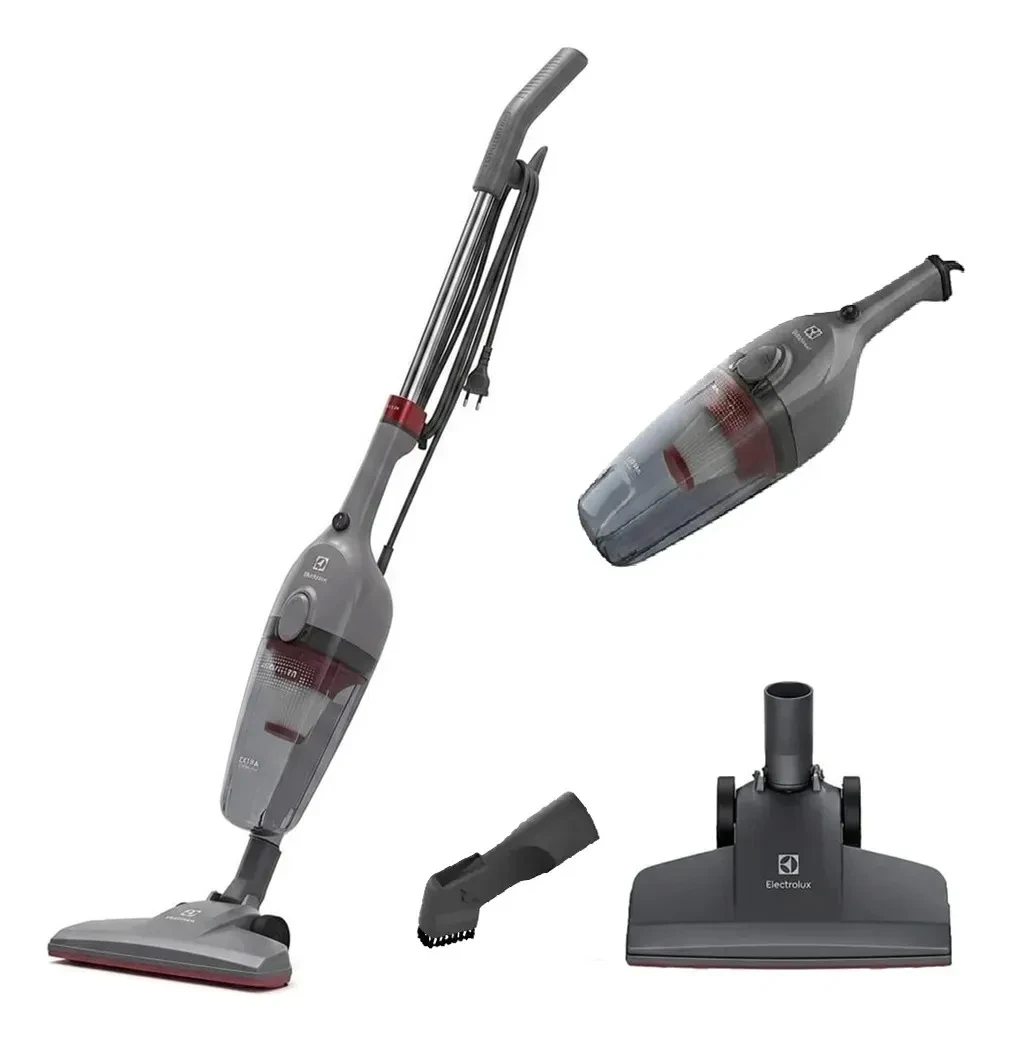 Aspirador de Pó Vertical Electrolux 1450W STK15 com Fio Portátil de Mão 2 em 1 e…