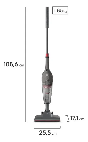 Foto 5 de Aspirador de Pó Vertical Electrolux 1450W STK15…