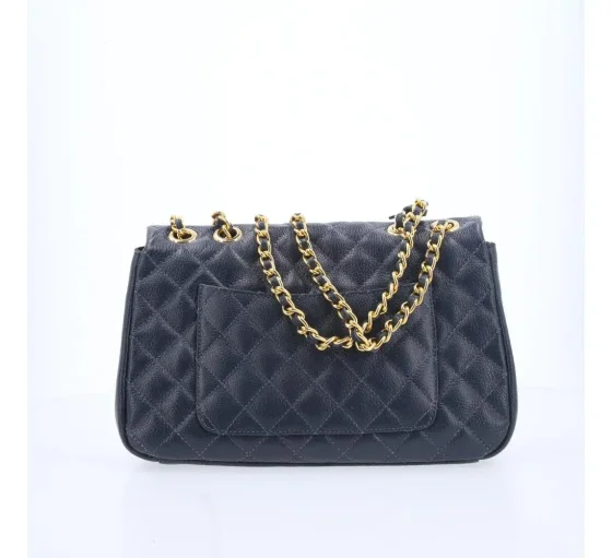 Foto 3 de Bolsa Feminina Média Transversal Em Couro…