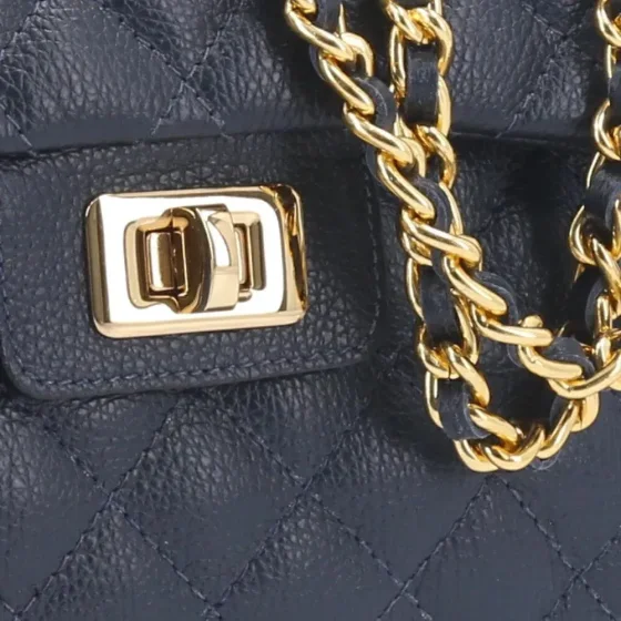 Foto 4 de Bolsa Feminina Média Transversal Em Couro…