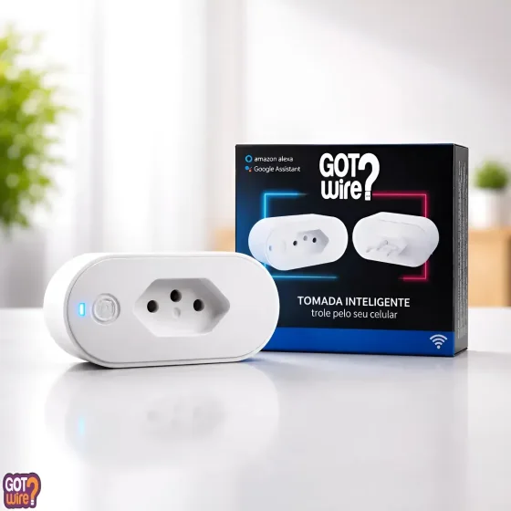Tomada Inteligente Wi-Fi Smart Bivolt Com Monitor De Consumo Automação Residencial Smart…