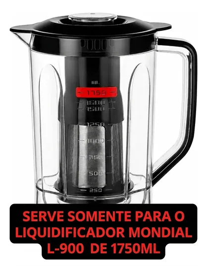 Foto 3 de Copo Liquidificador Mondial L-900 1750ml Com…