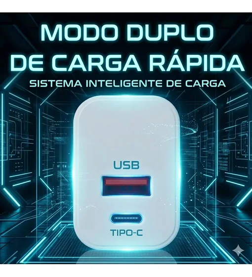 Foto 4 de Carregador Turbo 40w Compativel Com iPhone 8 X…