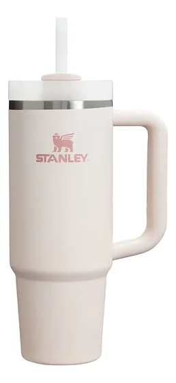Copo Térmico Quencher Quartzo Rosa Stanley — 887ML