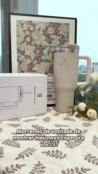 Foto 2 de Copo Térmico Gigante 1, 2l Inox Com Tampa E Inox…
