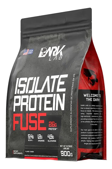 Foto 4 de Whey Isolate Protein Fuse 900g Dark Lab Sabor…