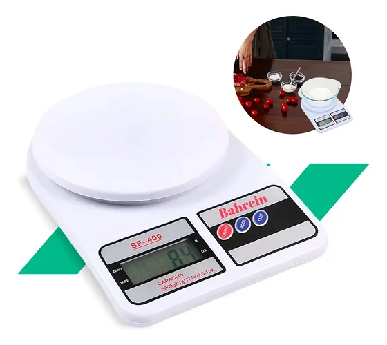 Balança Digital de Cozinha Bahrein Eletrônica de Alta Precisão 1g até 10kg para…