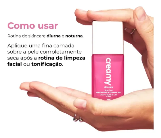 Foto 2 de Creamy Skincare Niacinamide B Complex 20% 30ml |…