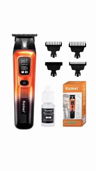 Foto 2 de Máquina de Acabamento Kemei Sem Fio com motor…