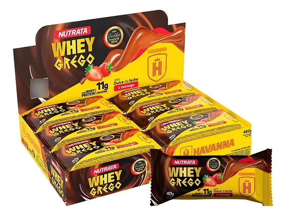 Foto 3 de Whey Grego Bar Nutrata de Doce de Leite Havanna…